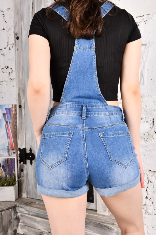Комбинезон женский джинсовый со стрейчем Размеры в наличии : 25, 27, 28, 29 арт.MF-2139