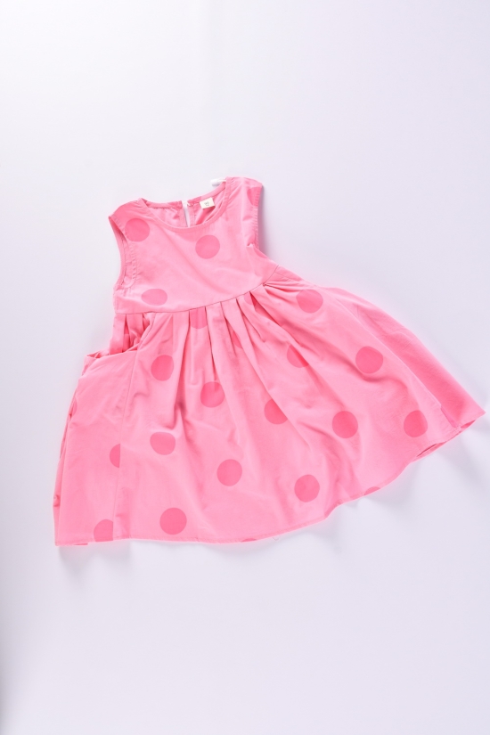 Платье для девочки (цв.розовый) "YALISI" Рост в наличии : 90, 98, 104, 110, 116, 120, 122, 130 арт.905