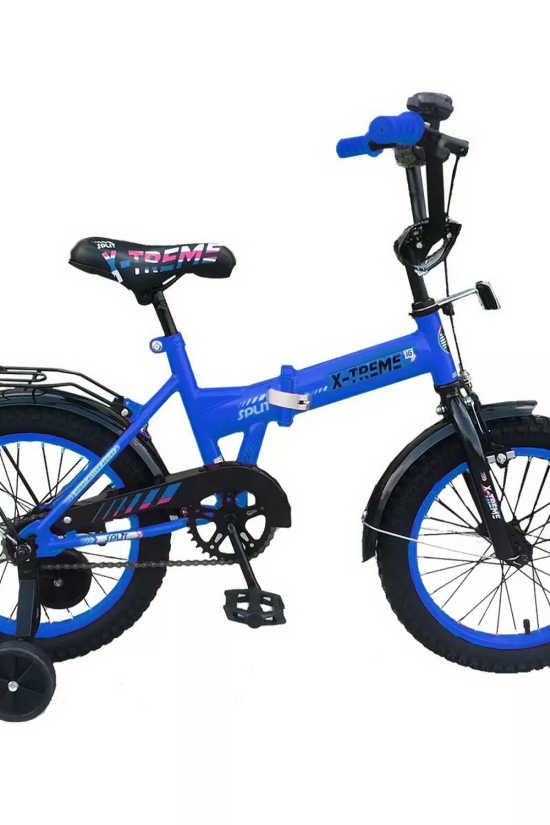 Велосипед (цв.синий) сталь размер рамы 16" размер колес 16" "X-TREME SPLIT" арт.125021