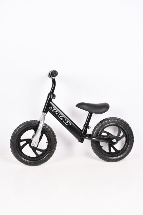 Велобіг (кол. чорний) сталевий колеса EVA 12" арт.BB1257