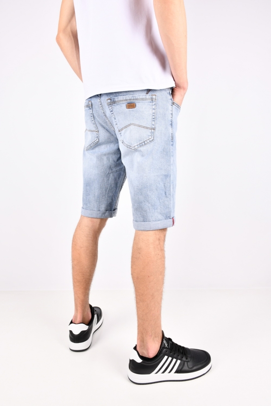 Шорты мужские джинсовые стрейчевые "PAGALEE" Размеры в наличии : 32, 33, 34, 36 арт.P6968D