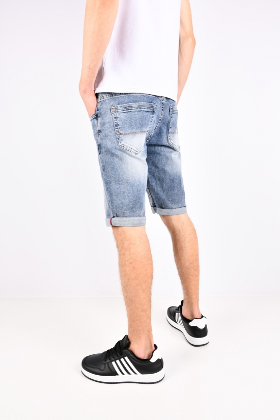 Шорти чоловічі джинсові стрейчові "PAGALEE" Розміри в наявності : 30, 31, 32, 33, 34, 36, 38 арт.P6967D