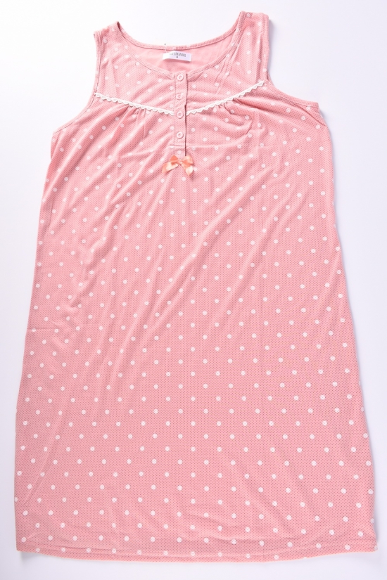 Нічна сорочка жіноча (кол. пудри) Розміри в наявності : 48, 50, 52, 54, 56 арт.X12549