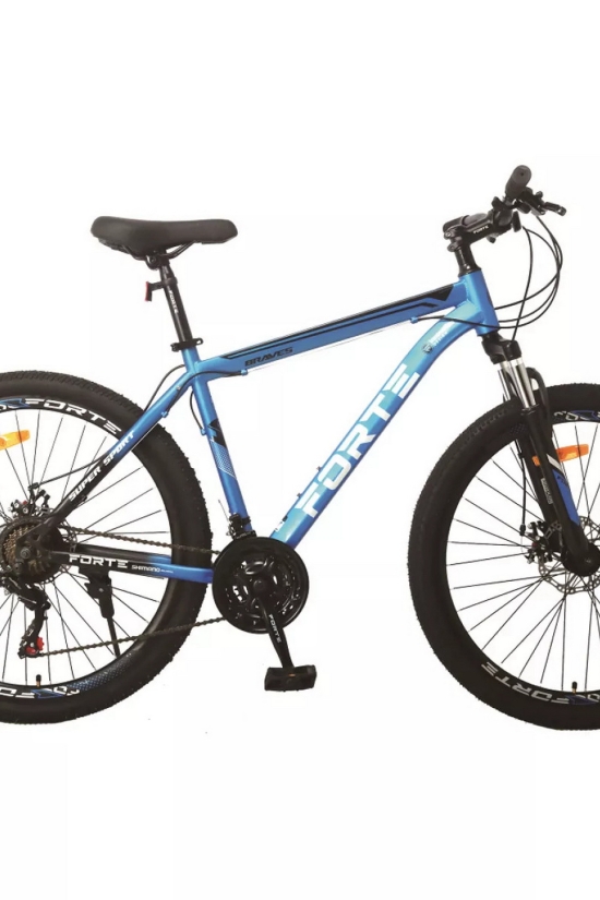 Велосипед (кол. синій) сталь розмір рами 17" розмір коліс 26" "FORTE BRAVES" арт.136881