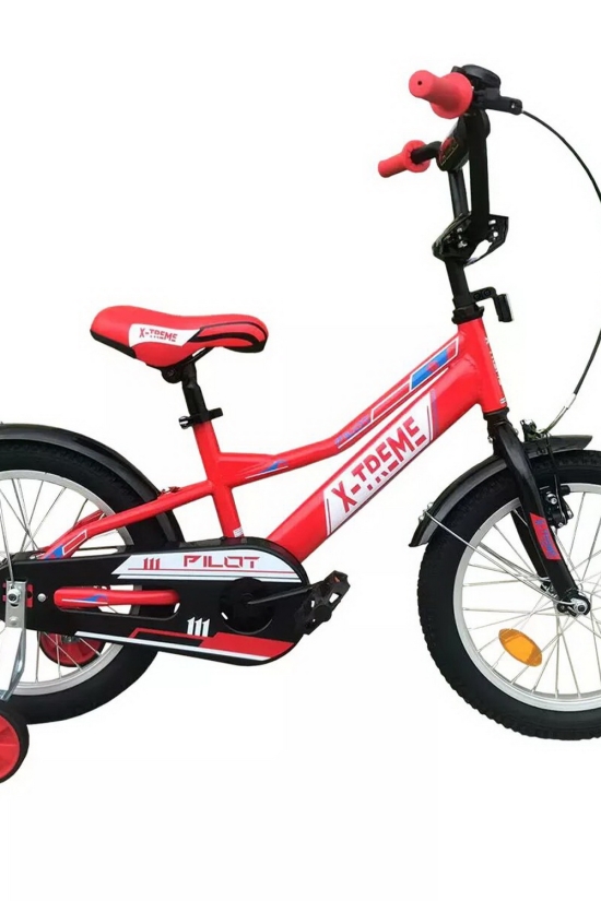 Велосипед (кол. червоний) сталь розмір рами 16" розмір коліс 16" "X-TREME PILOT" арт.125011