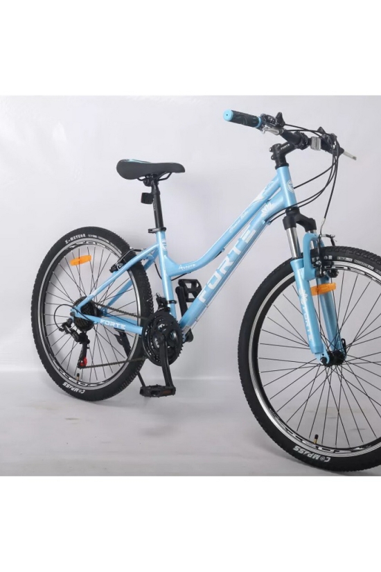 Велосипед (кол. блакитний) сталь розмір рами 15" розмір коліс 26" "FORTE AURORA" арт.117813