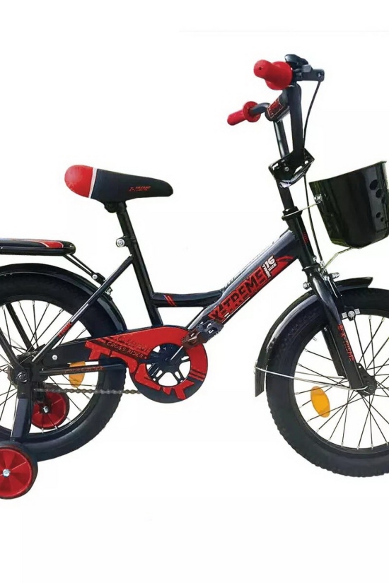 Велосипед (цв.черный/красный) сталь размер рамы 16" размер колес 16" "X-TREME TREK" арт.124999