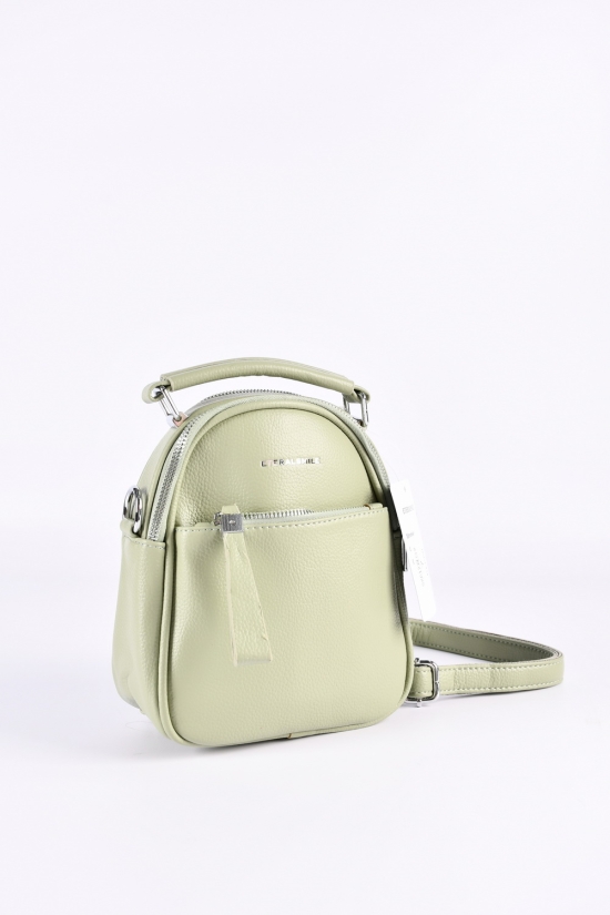 Рюкзак женский (цв.зелёный) размер 17/20/7 см. арт.SX612