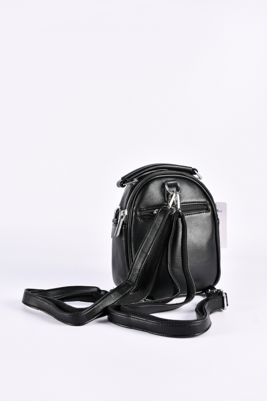 Рюкзак женский (цв.чёрный) размер 21/17/8 см. арт.SX613