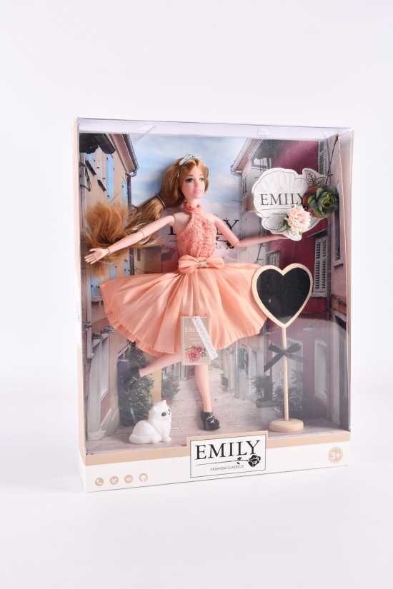 Лялька "EMILY" з аксесуарами розмір іграшки 29см арт.QJ099C