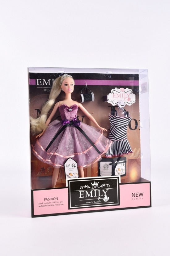 Кукла "EMILY" с аксессуарами в коробке 33/28/6см арт.QJ081A