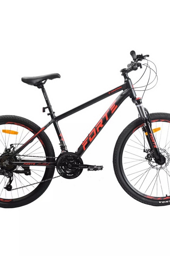 Велосипед (цв.черный) алюминиевый размер рамы 17" размер колес 27,5" "FORTE COMPASS" арт.136902