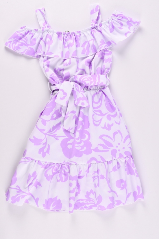 Платье для девочки (цв. сиреневый) Рост в наличии : 140, 152 арт.661