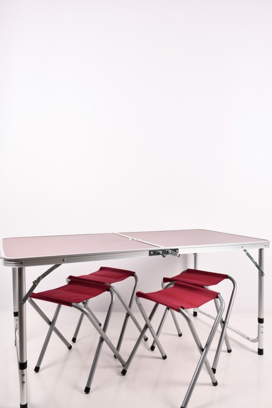 Столик для пікніка зі стільцями 1200/600/700см арт.BT-4540
