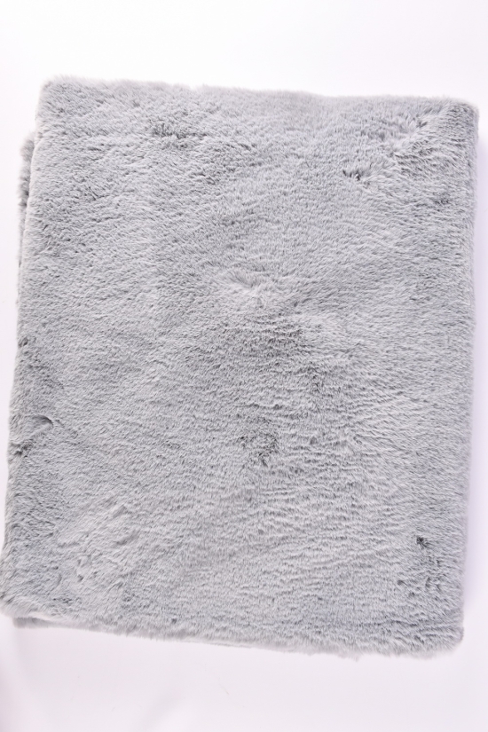 Килимок хутряний (колір сірий) 150/180 см "Malloory Home" арт.7760