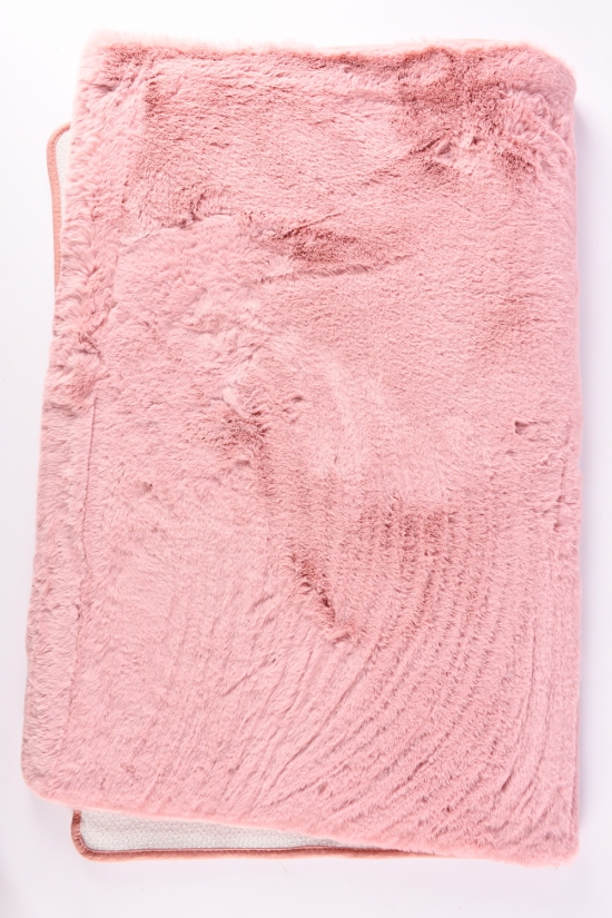 Коврик меховый (цв.розовый) 90/180 см "Malloory Home" арт.7787