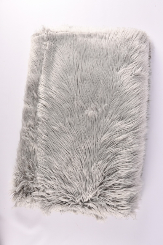 Коврик меховый (цв.св.серый) 150/180 см "Malloory Home" арт.7764