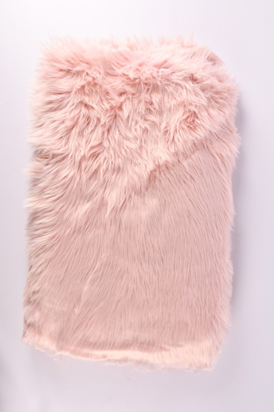 Коврик меховый (цв.розовый) 150/180 см "Malloory Home" арт.7764