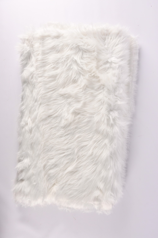 Коврик меховый (цв.белый) 150/180 см "Malloory Home" арт.7764