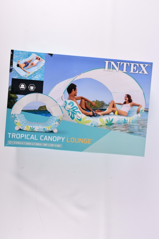 Ліжко надувне "Tropical Canopy Lounge" розмір 2,24/1,5/1,65м арт.56294